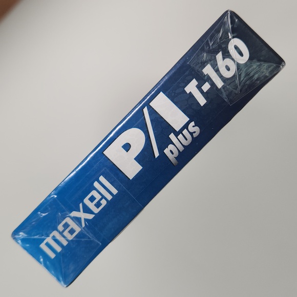 FACTORY SEALED MAXELL P/I PLUS T-160 VHS, 8 Hours in EP mode! - Picture 9 of 10